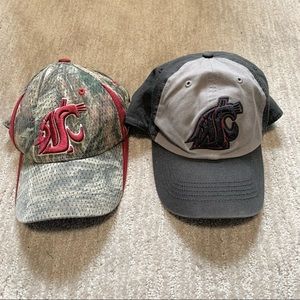 2 WSU hats